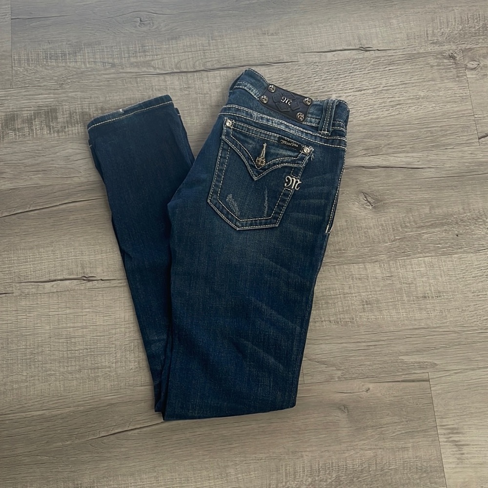 MISS ME Flap Pockets Skinny Jeans - Size 29